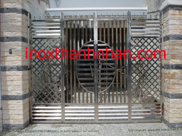 Cửa cổng inox - Inox Thành Nhân - Công Ty TNHH Thương Mại Cơ Khí Thành Nhân
